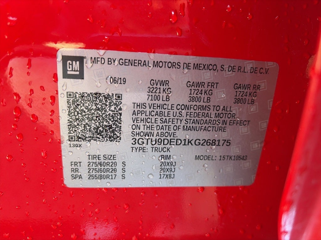 2019 GMC Sierra 1500 SLT