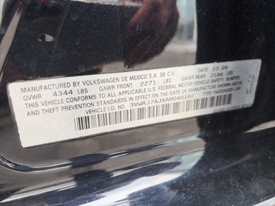 2010 Volkswagen Jetta Wolfsburg