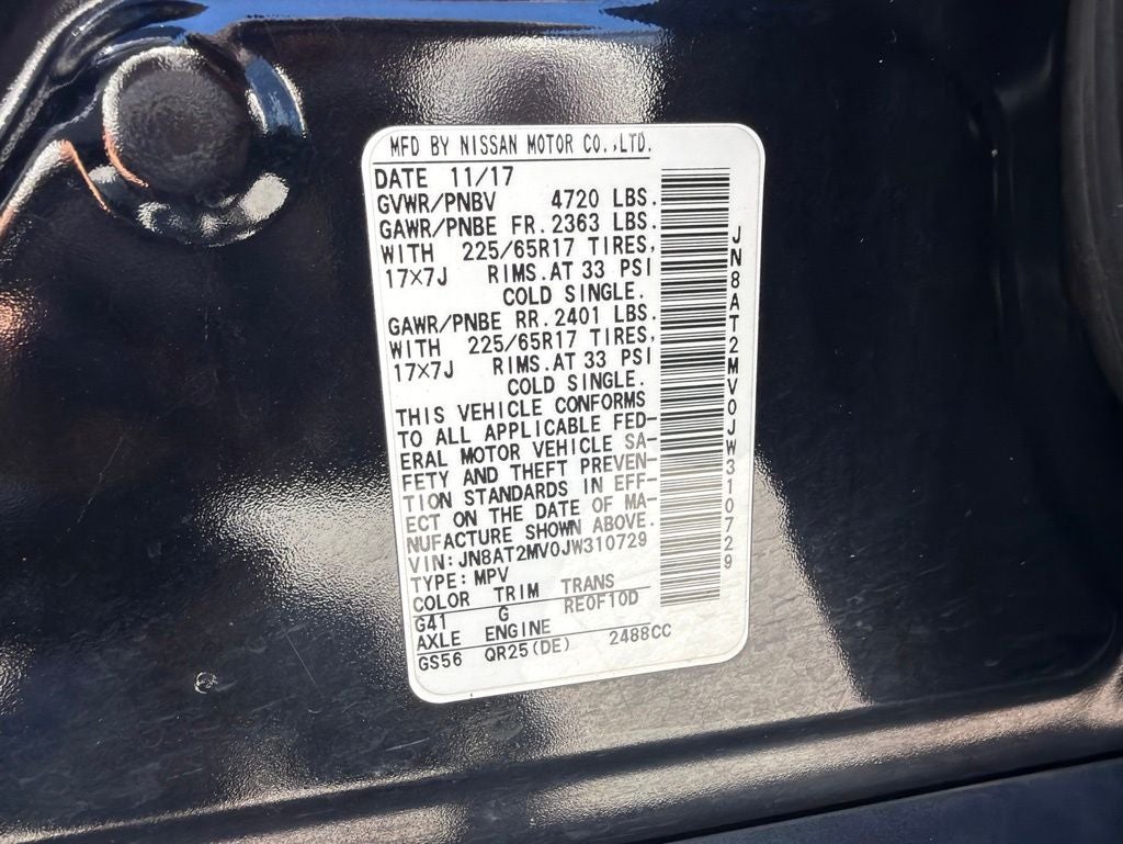 2018 Nissan Rogue SV CLEAN CARFAX LOW MILES
