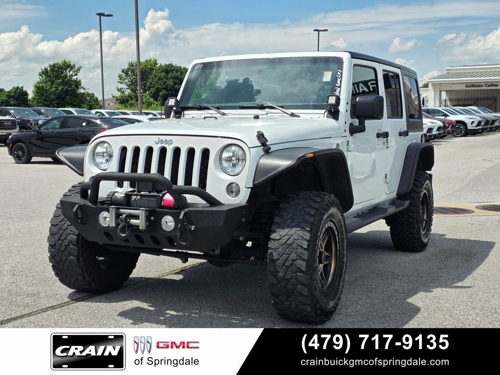2017 Jeep Wrangler Unlimited Sport LIFTED AFTERMARKET WHEELS WINCH