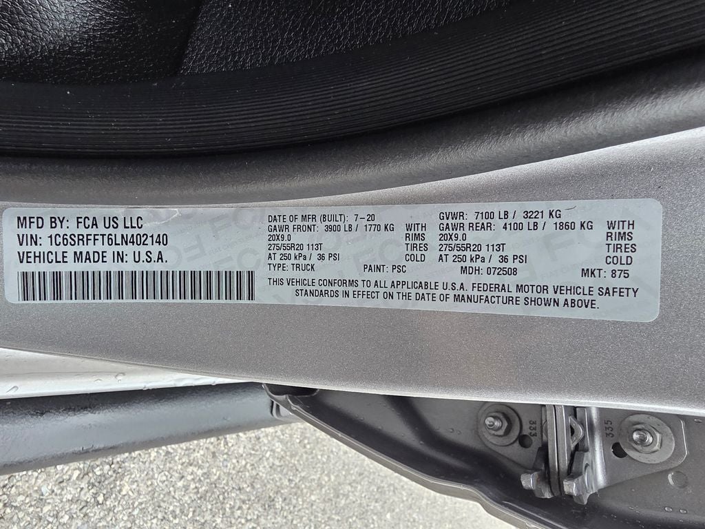 2020 RAM 1500 Big Horn/Lone Star