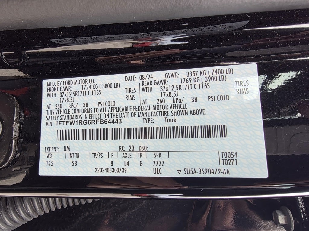 2024 Ford F-150 Raptor RAPTOR 37 / RECARO SEATS / CARBON FIBER TRIM