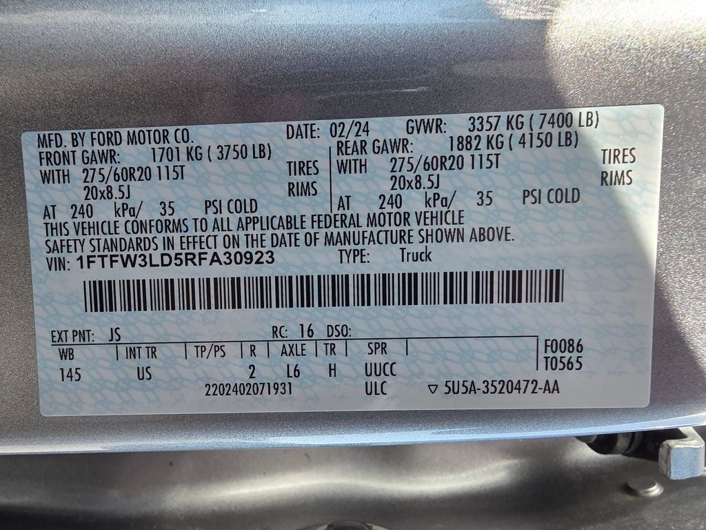 2024 Ford F-150 XLT