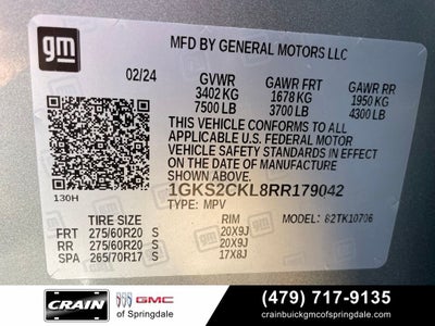2024 GMC Yukon AT4 Technology Package