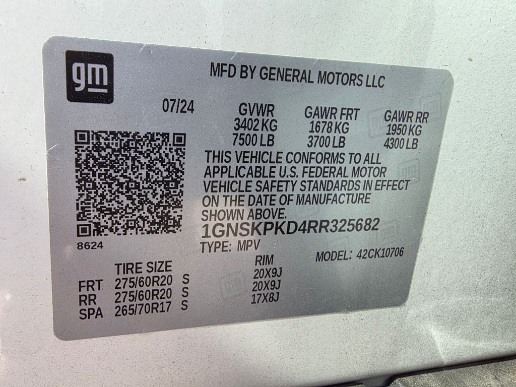 2024 Chevrolet Tahoe Z71