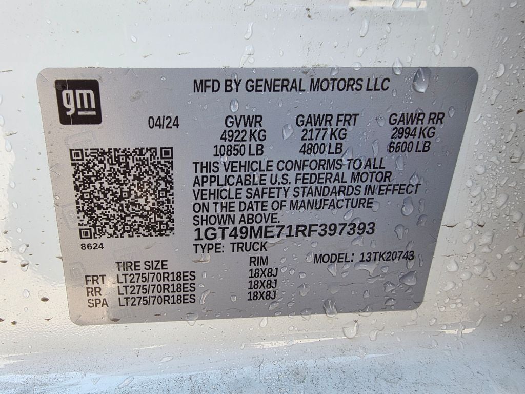 2024 GMC Sierra 2500HD SLE