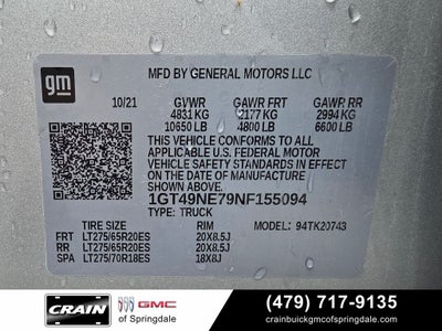 2022 GMC Sierra 2500HD SLT