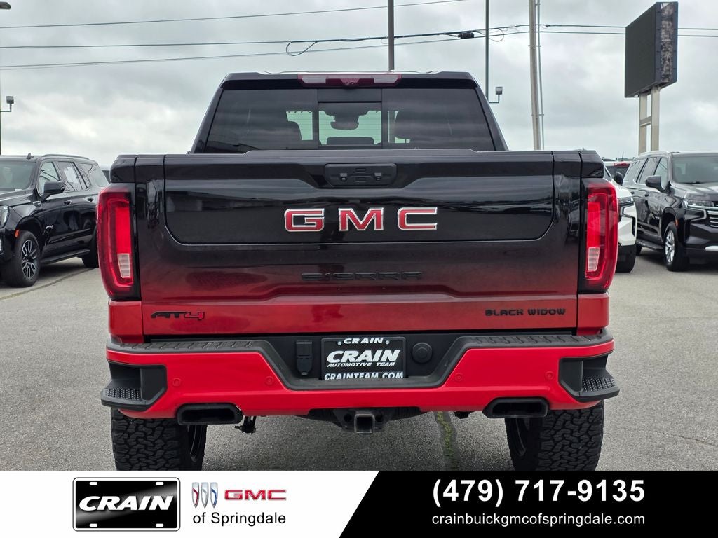 2023 GMC Sierra 1500 AT4 BLACK WIDOW 6.2 V8