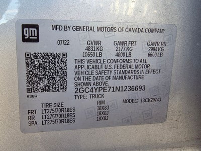 2022 Chevrolet Silverado 2500HD LTZ Z71 Off-Road / Safety / 1-Owner