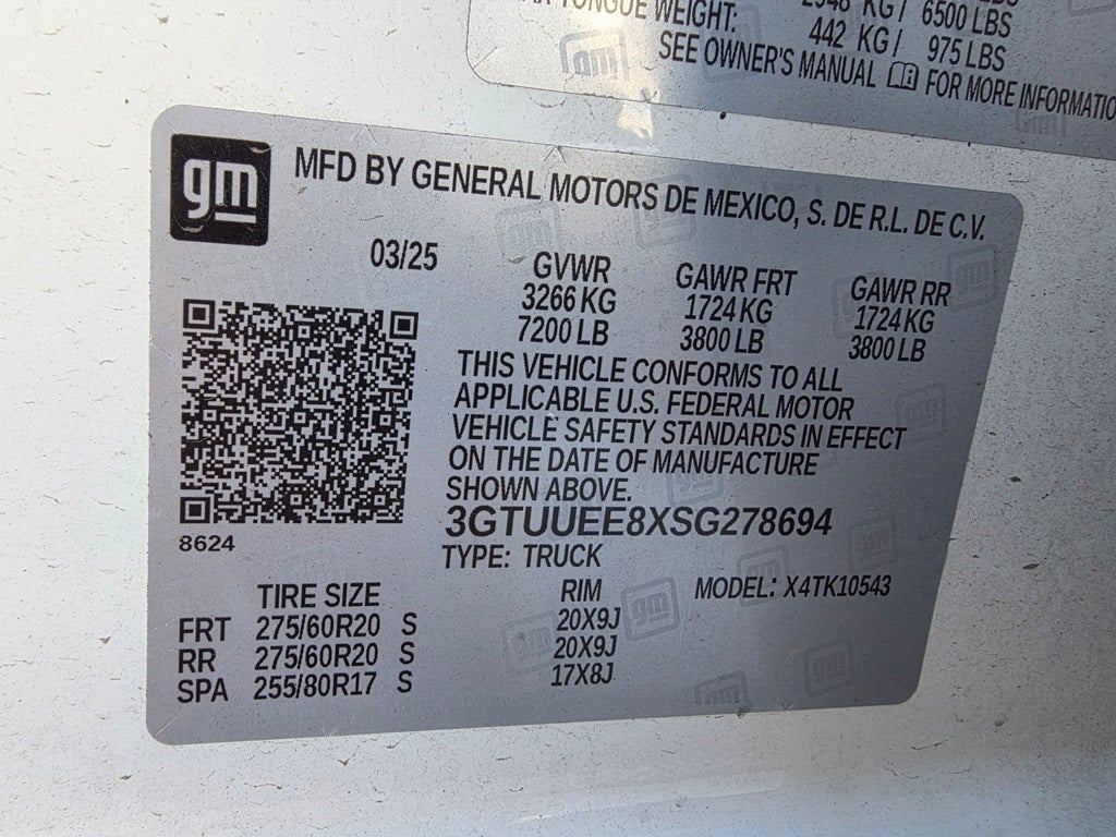 2025 GMC Sierra 1500 AT4