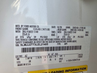 2020 Lincoln Navigator Black Label