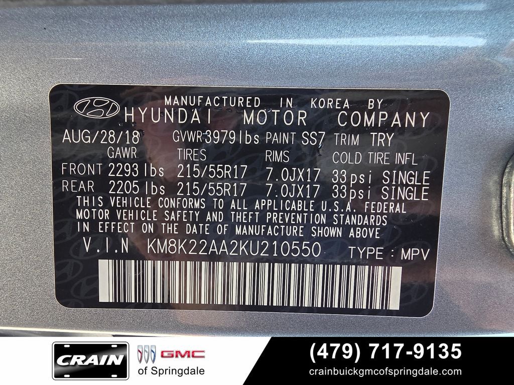 2019 Hyundai KONA SEL