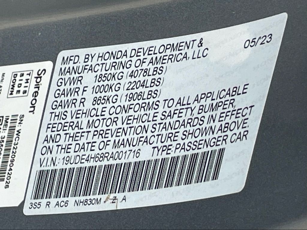 2024 Acura Integra w/A-Spec Technology Package