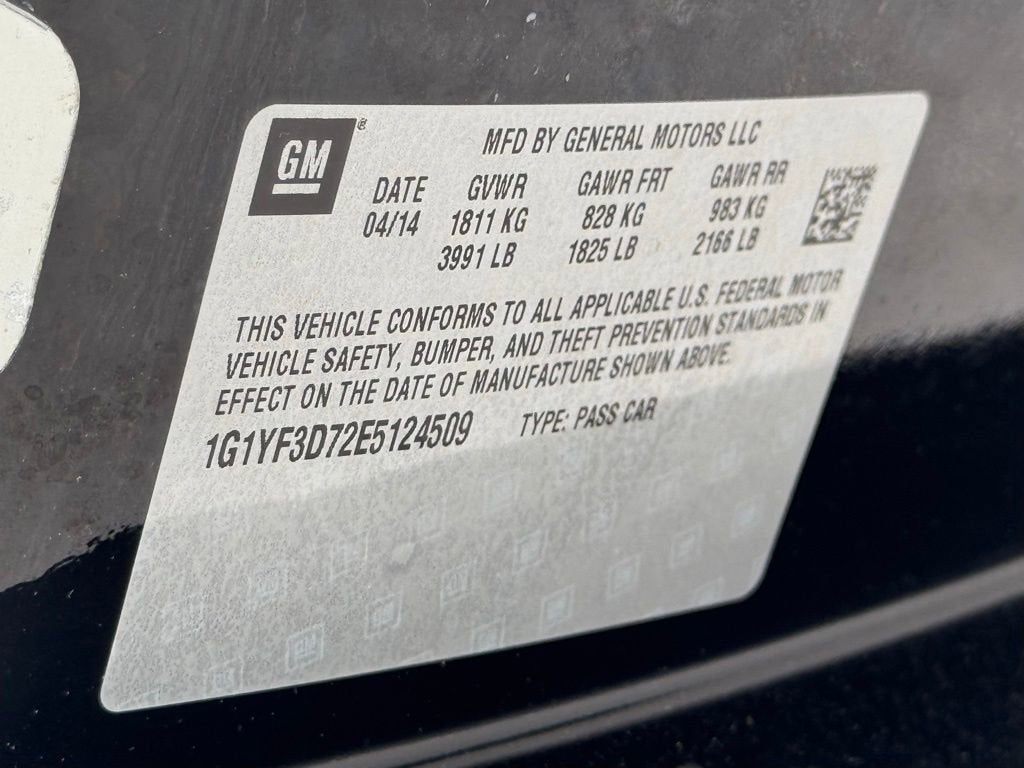 2014 Chevrolet Corvette Stingray 3LT