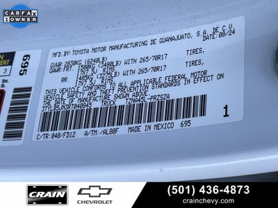 2024 Toyota Tacoma 4WD SR5