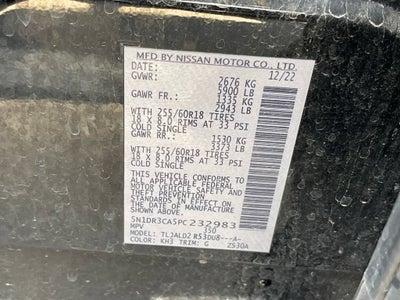 2023 Nissan Pathfinder SL
