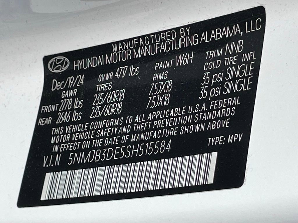 2025 Hyundai TUCSON SEL