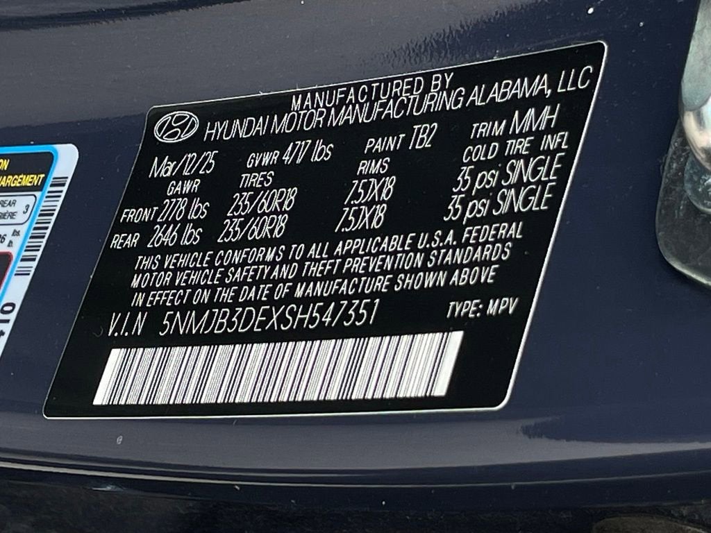 2025 Hyundai TUCSON SEL