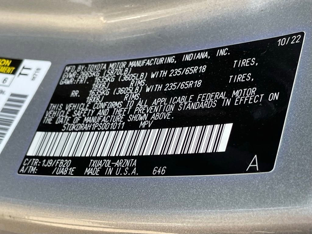 2023 Toyota Highlander L