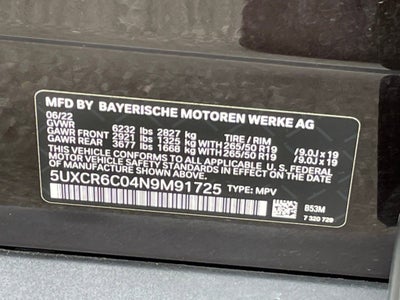 2022 BMW X5 xDrive40i