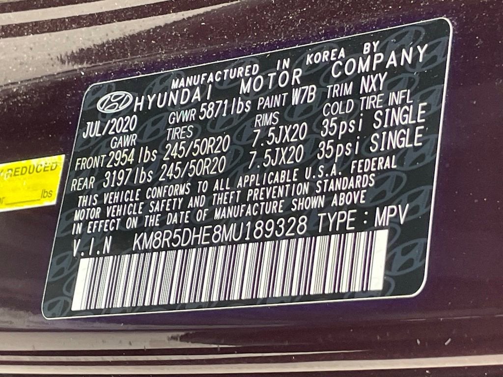 2021 Hyundai PALISADE Limited