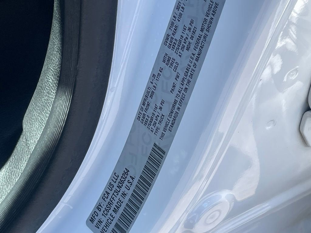 2020 RAM 1500 Big Horn