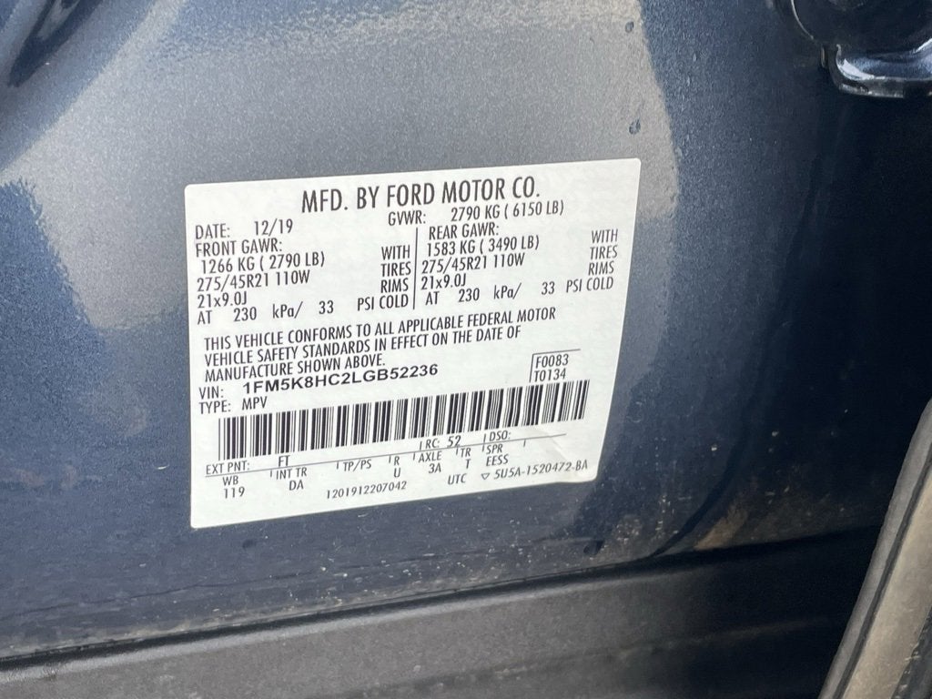 2020 Ford Explorer Platinum