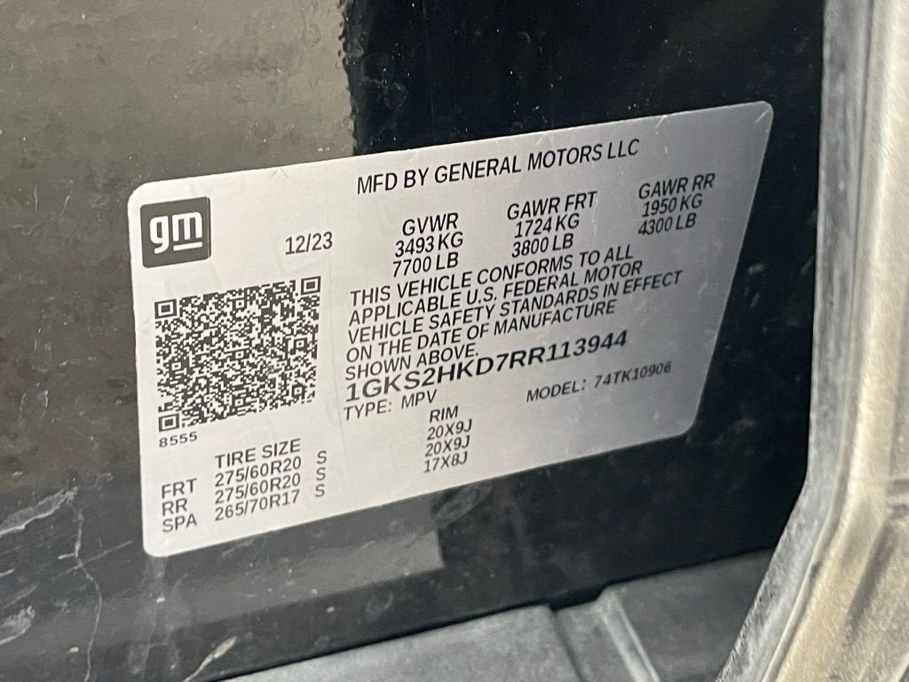 2024 GMC Yukon XL AT4