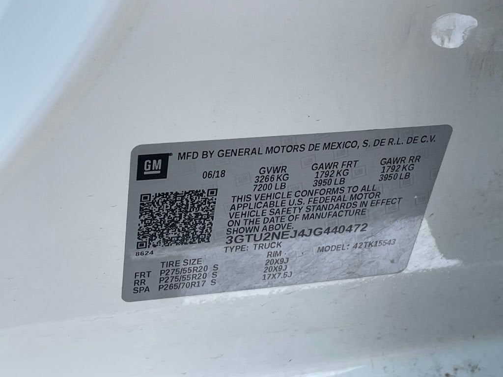 2018 GMC Sierra 1500 SLT