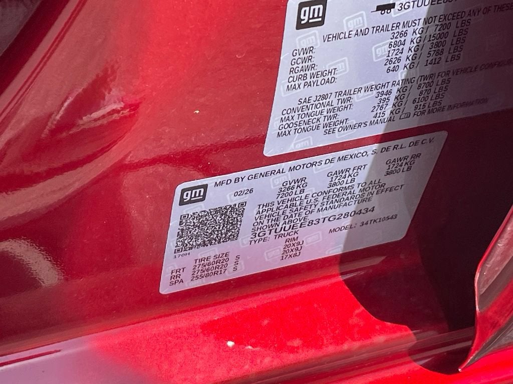 2026 GMC Sierra 1500 AT4