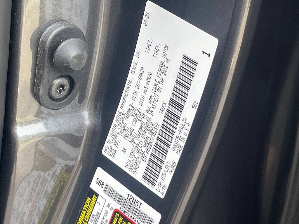 2026 Toyota Tundra 4WD Limited