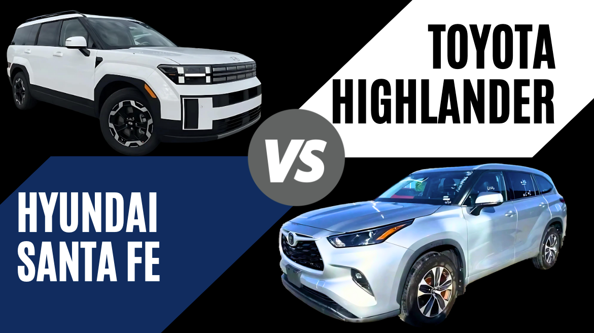 2024 Hyundai Santa Fe vs 2024 Toyota Highlander