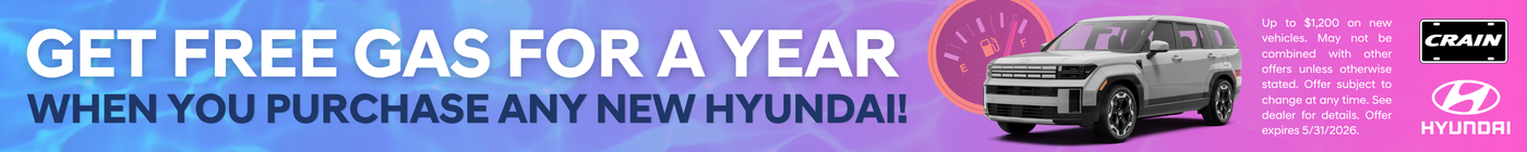 Current offers on Tucson, Elantra and Santa Fe at Crain Hyundai