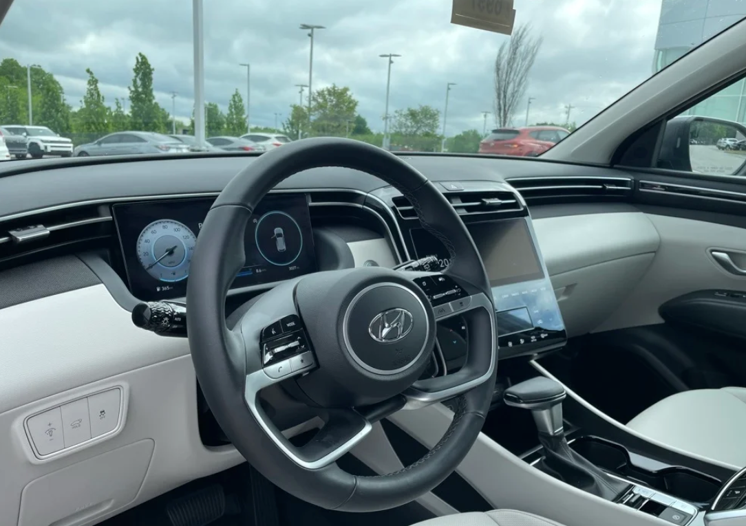 Hyundai Tucson at Crain Fayetteville inside