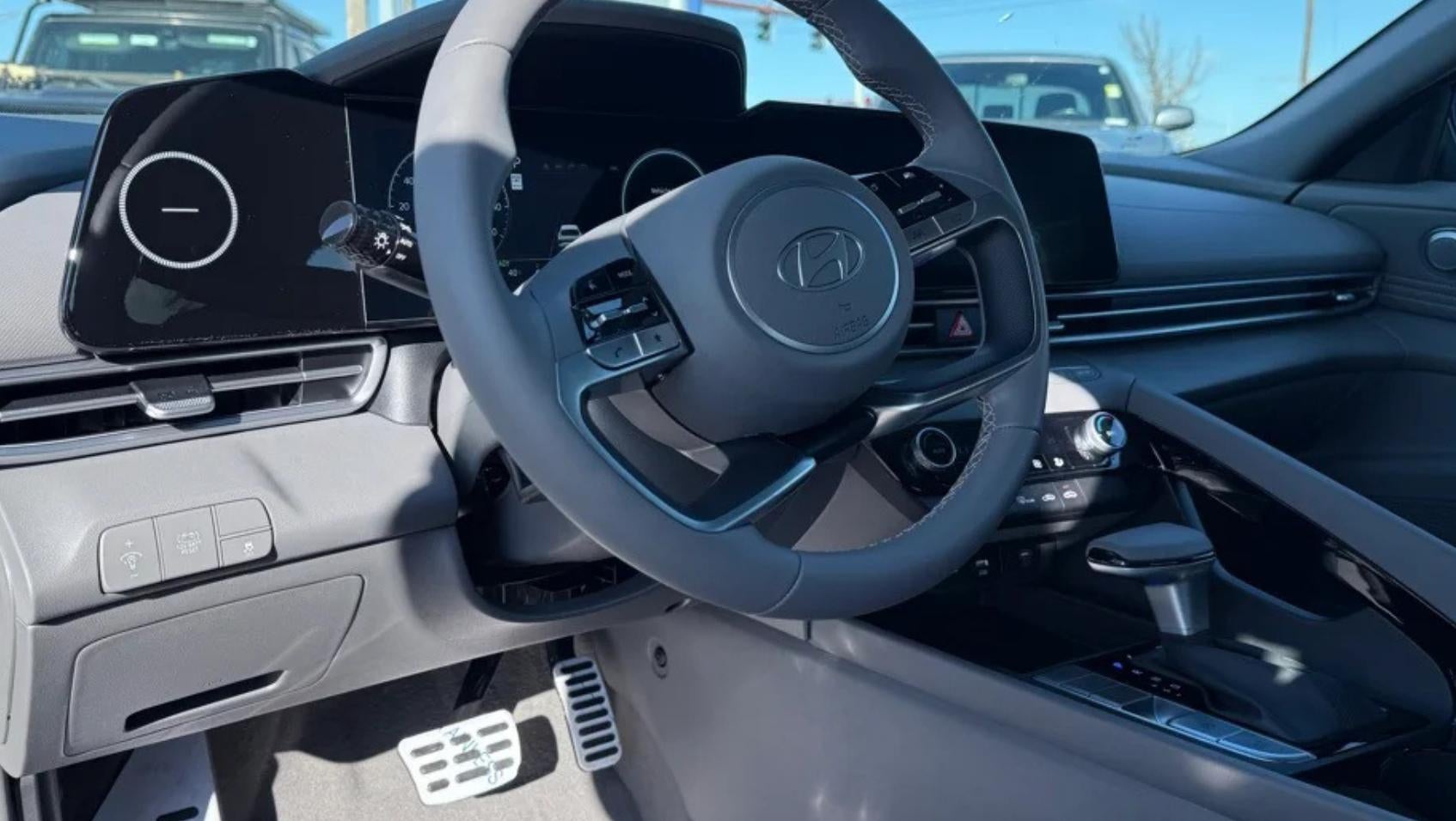 2026 Hyundai Elantra Hybrid Interior in Fayetteville, AR