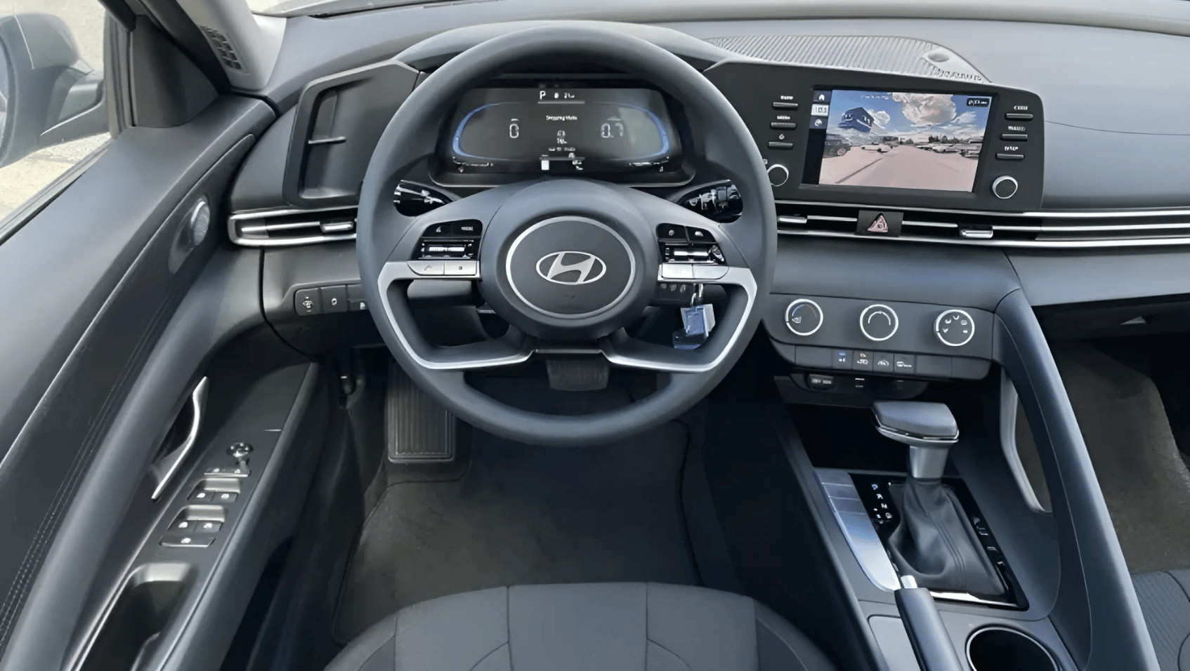 Interior View of the 2025 Hyundai Elantra